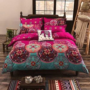 bohemian style comforter sets