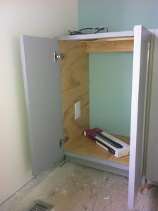 plywood cupboard doors