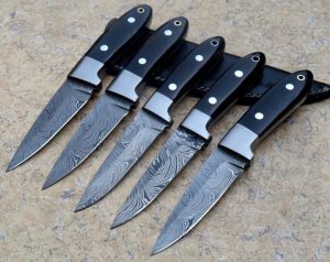 Damascus Steel Steak Knives